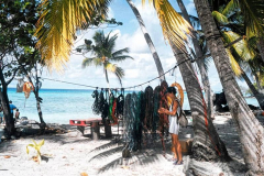 22.-Tuamotu.-Poblado-del-atolon-de-Raroia